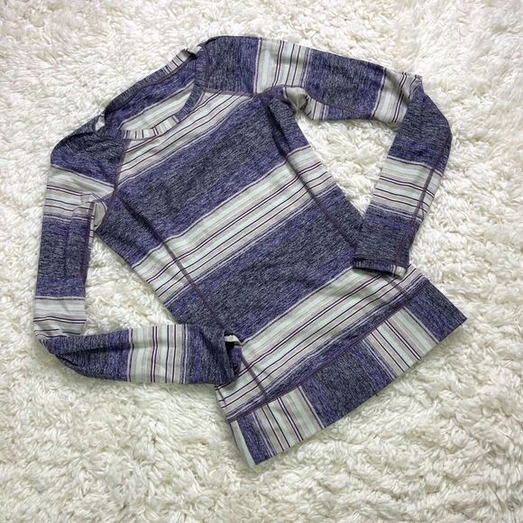 Lululemon Race Your Pace Long Sleeve Osaka Stripe - Picture 2 of 6